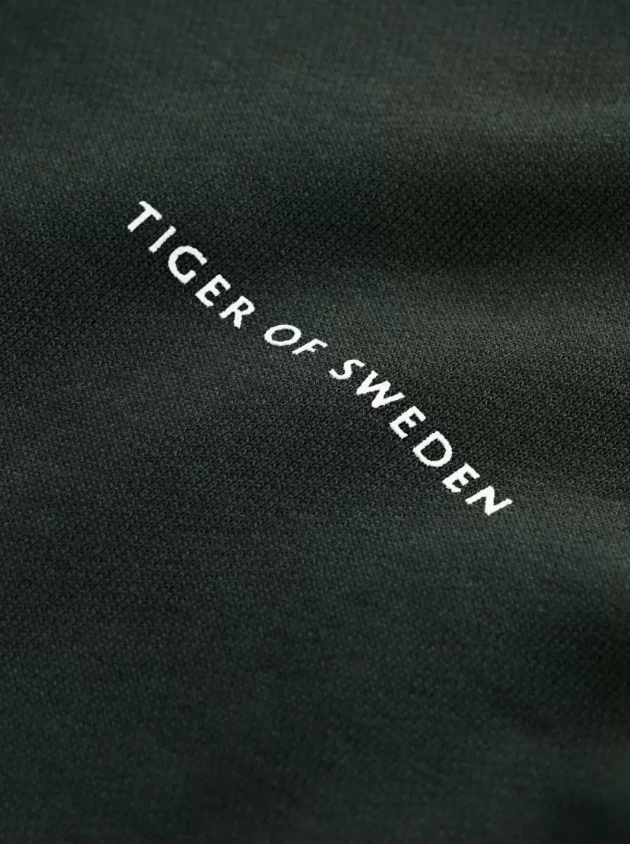 Tiger Of Sweden Pullover & Strickjacken Forest Green Marlon Sweatshirt Rabattaktion Herren - 4