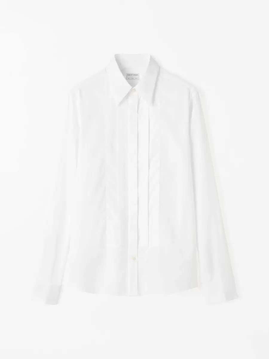 Produktstandard Herren Tiger Of Sweden Pure White Hemden Duune Hemd - 1