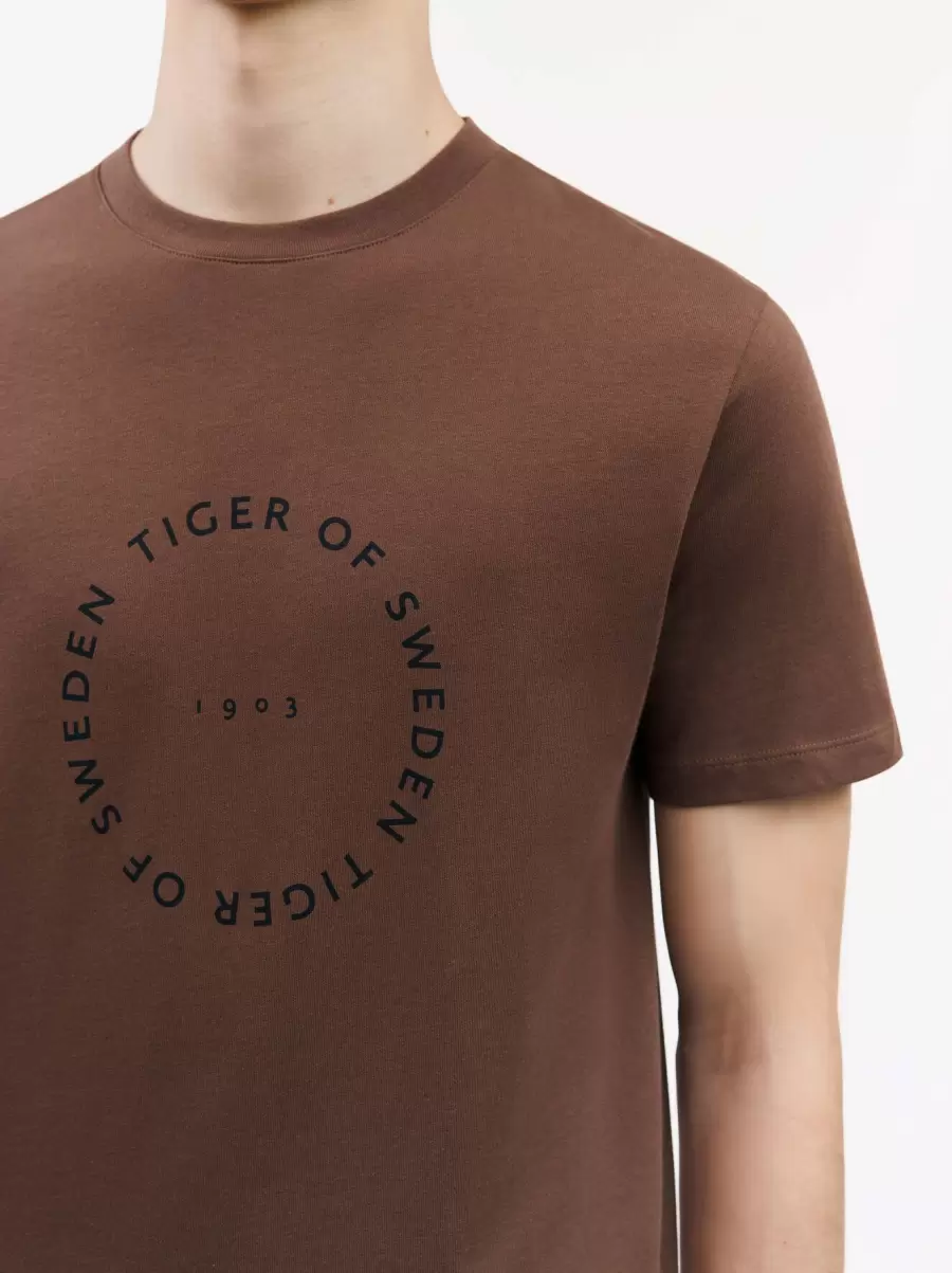 Rabattabzug Dillan T-Shirt Golden Copper Tiger Of Sweden T-Shirts Herren - 3