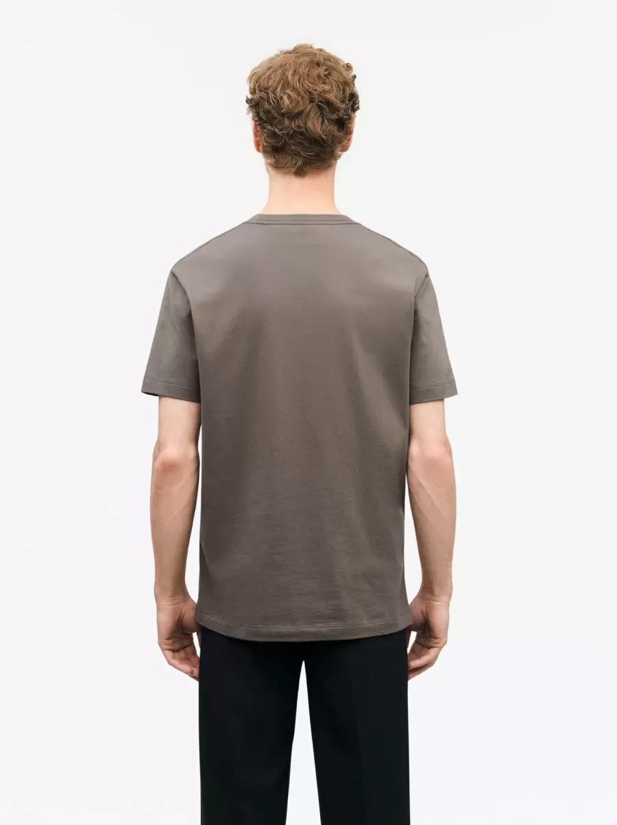 Herren Kosten Dillan T-Shirt Dark Stone T-Shirts Tiger Of Sweden - 2