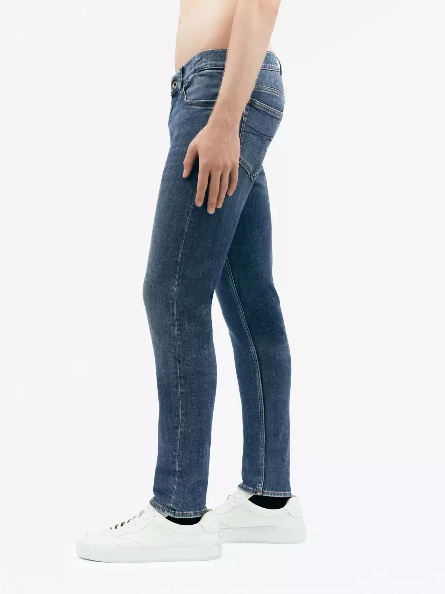 Herren Evolve Jeans Tiger Of Sweden Technologie Midnight Blue Jeans - 3