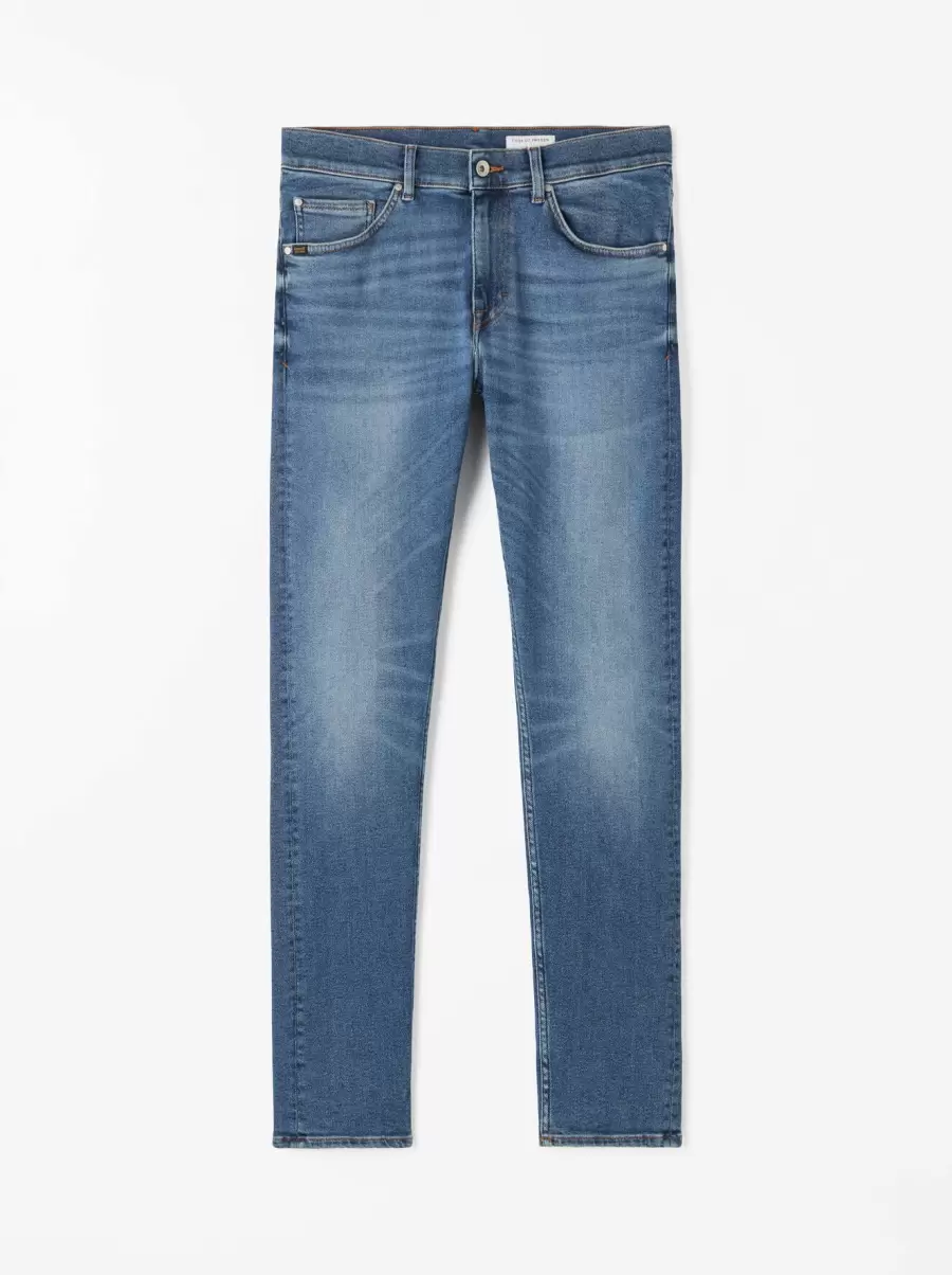 Herren Evolve Jeans Dust Blue Produktqualitätssicherung Jeans Tiger Of Sweden - 1