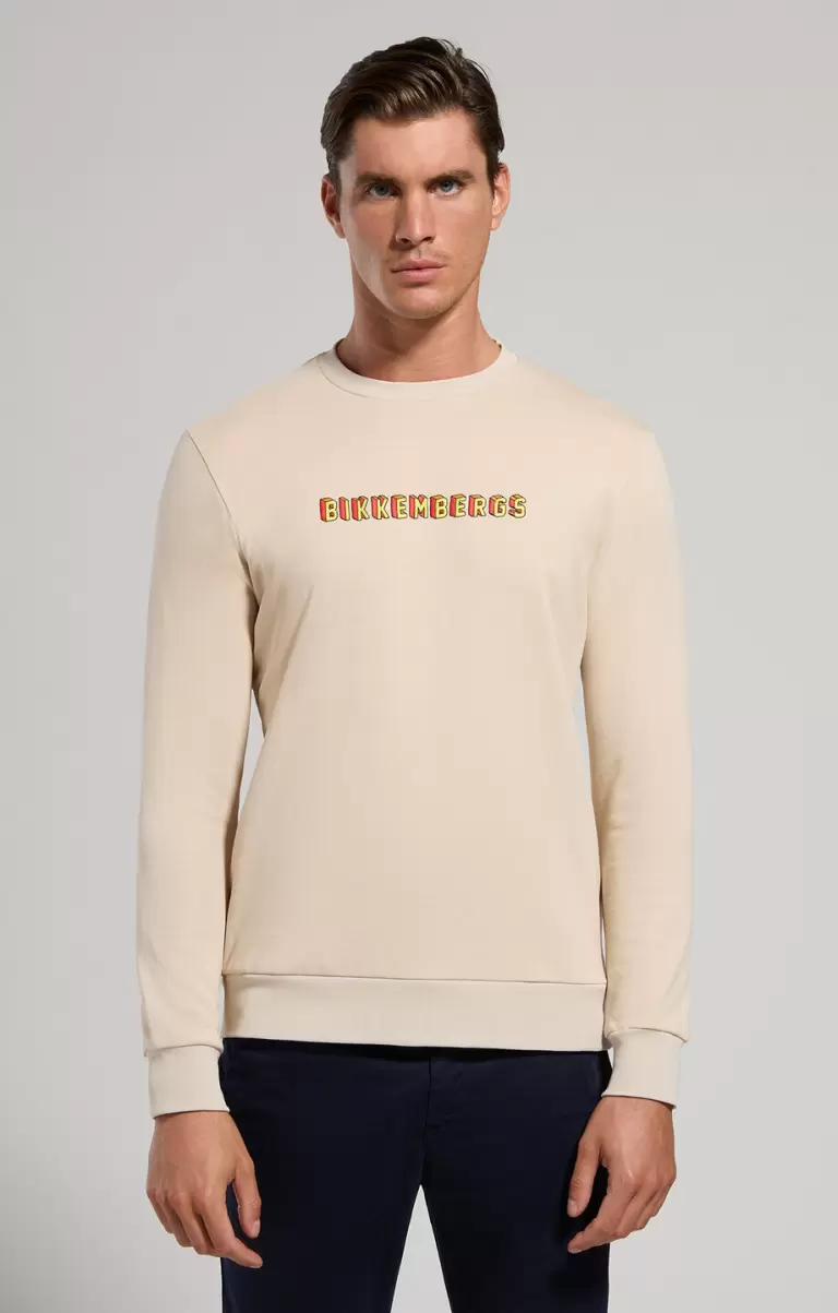 Mann Men's Sweatshirt With Gamer Print Trainingsanzüge Turtle Dove Bikkembergs - 4