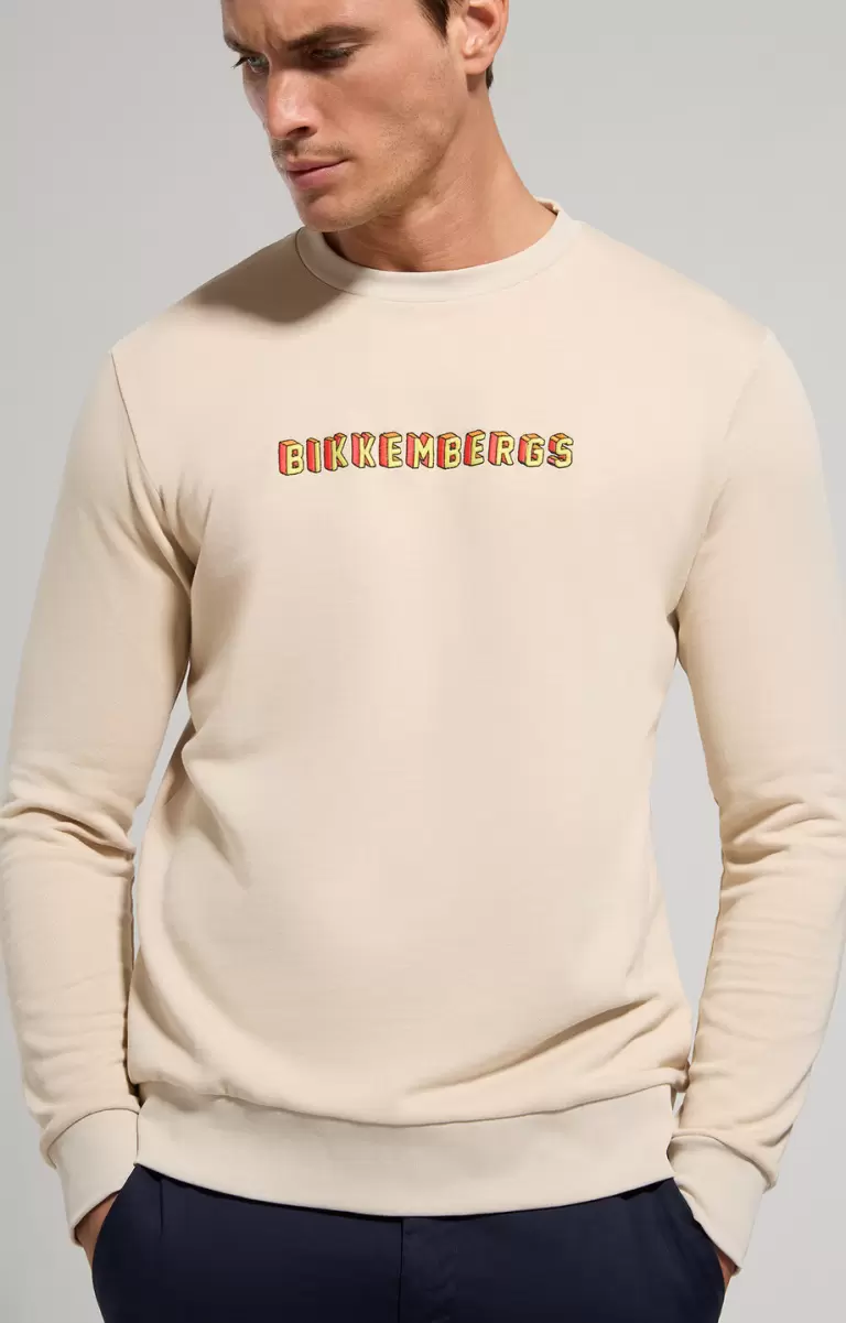 Mann Men's Sweatshirt With Gamer Print Trainingsanzüge Turtle Dove Bikkembergs
