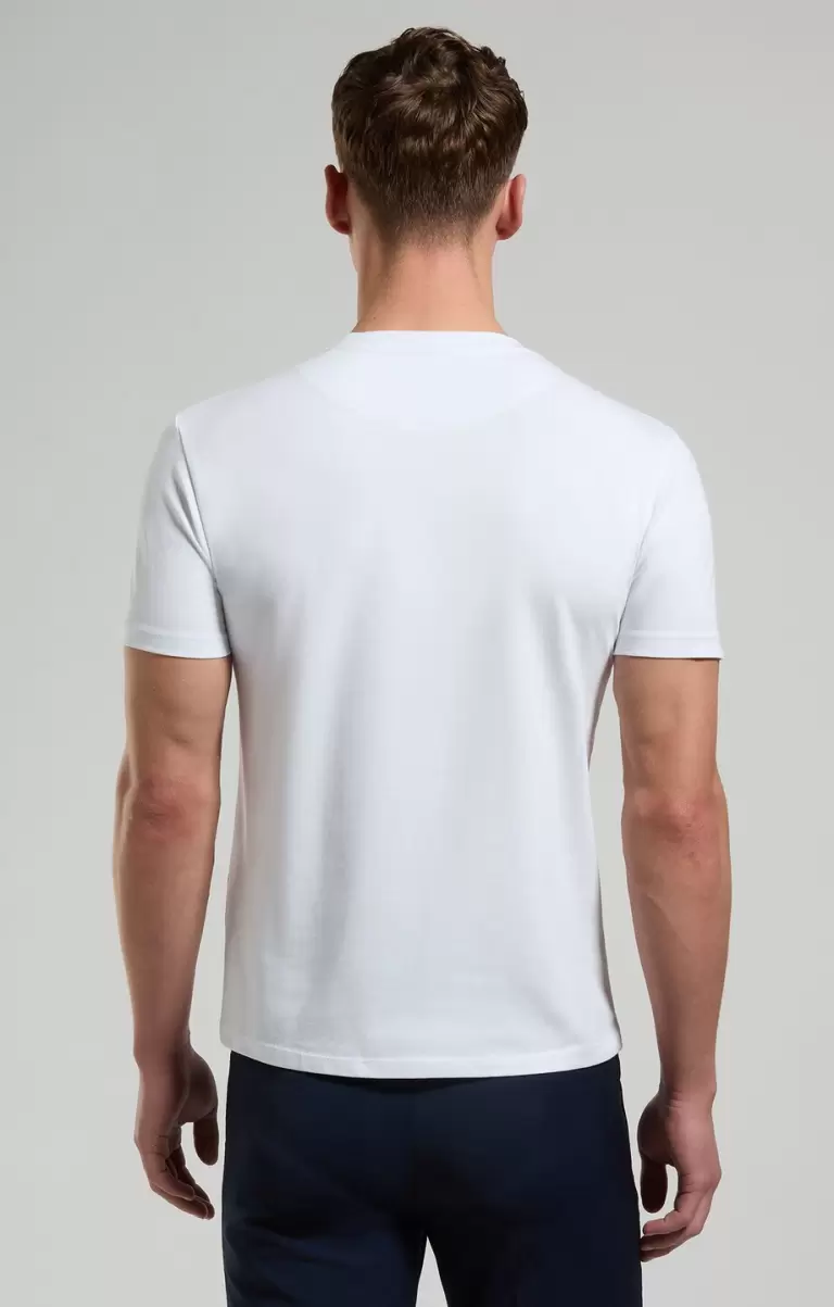 Men's Print T-Shirt T-Shirts White Bikkembergs Mann - 2