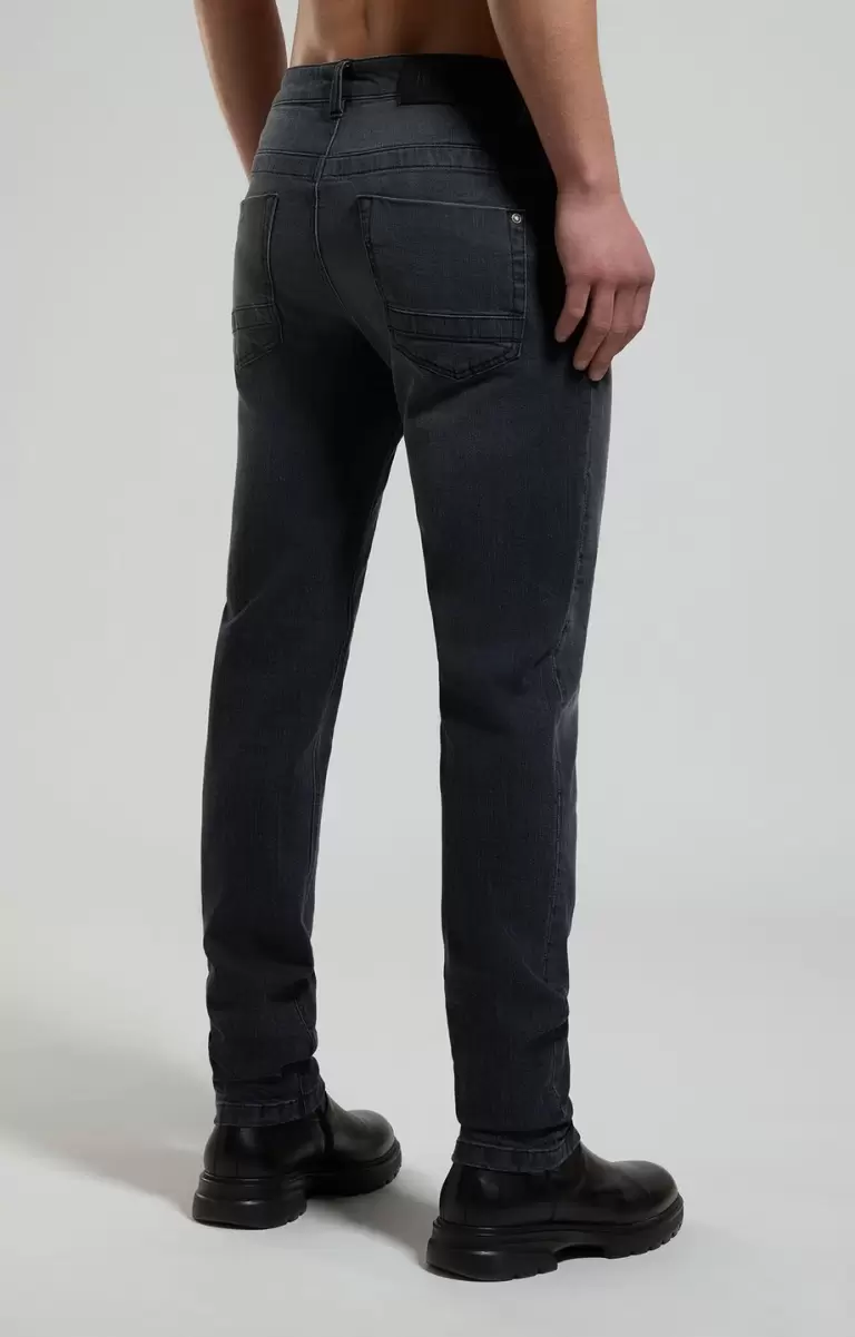 Mann Slim Fit Men's Jeans Bikkembergs Black Jeans - 2