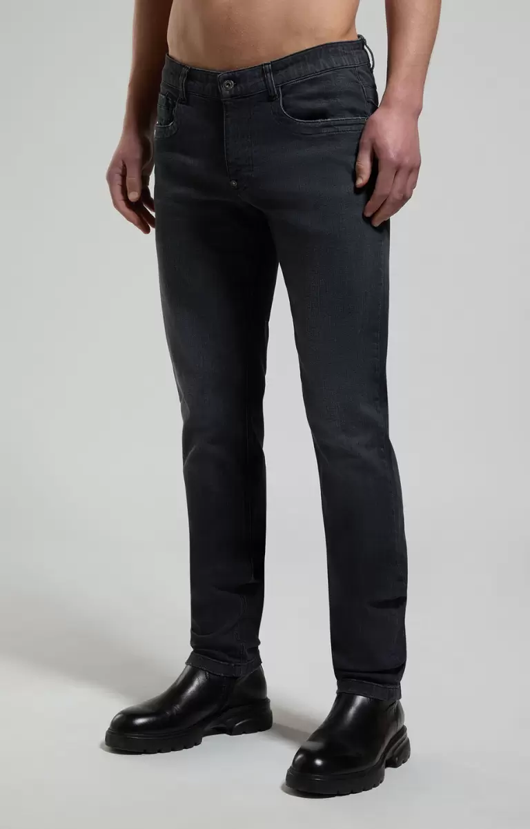Slim Fit Men's Jeans Black Jeans Mann Bikkembergs - 4