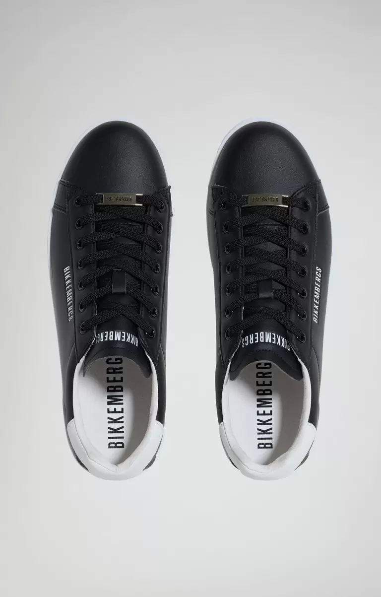 Bikkembergs Recoba M Men's Sneakers Sneakers Mann Black/White - 3