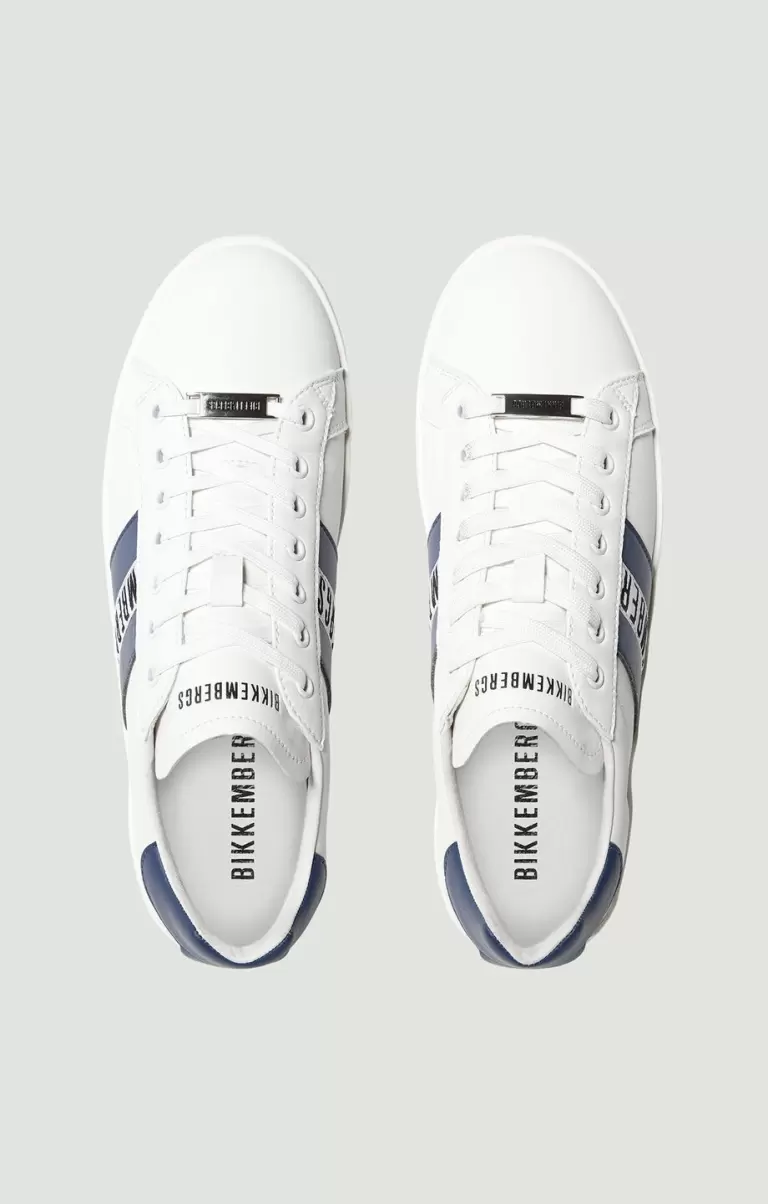 Bikkembergs Sneakers Men's Sneakers - Recoba M Mann White/Navy - 3