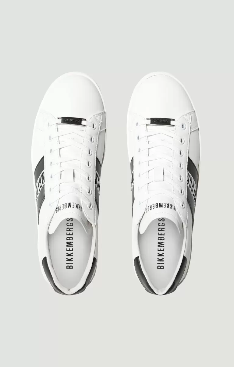 Sneakers Men's Sneakers - Recoba M Bikkembergs White/Black Mann - 3