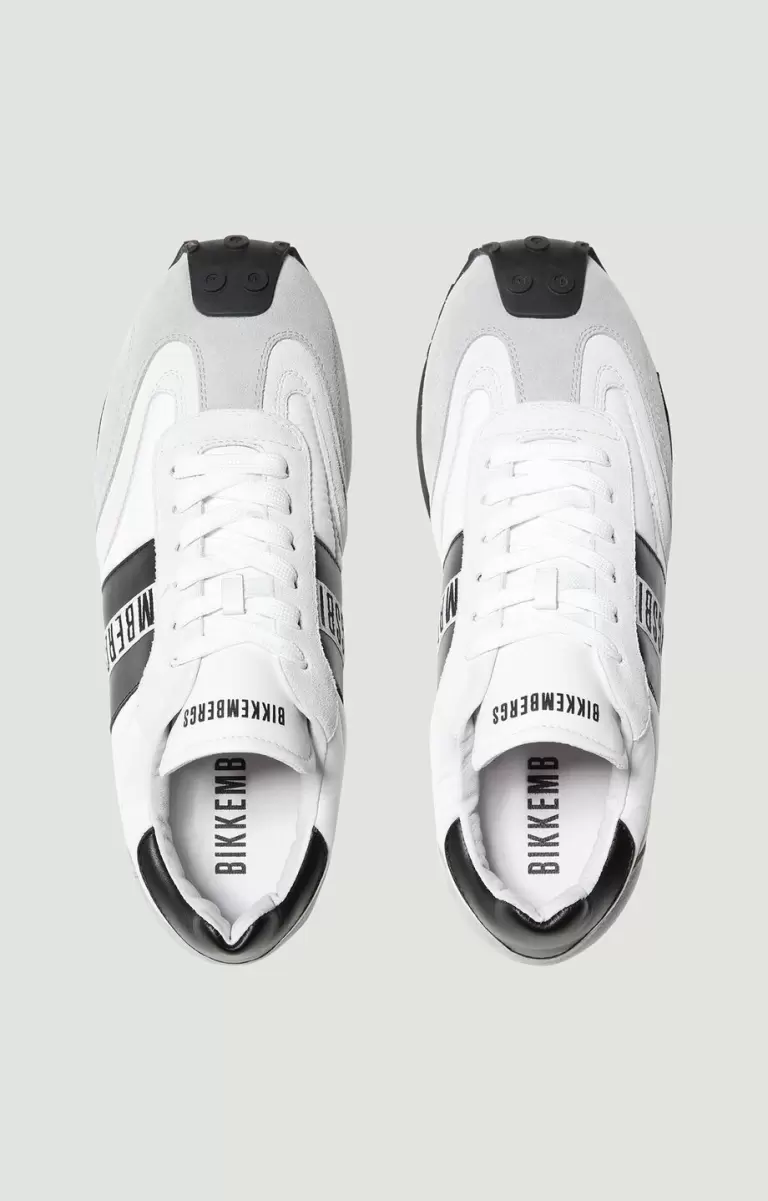 White/Black Men's Sneakers - Guti M Bikkembergs Sneakers Mann - 3