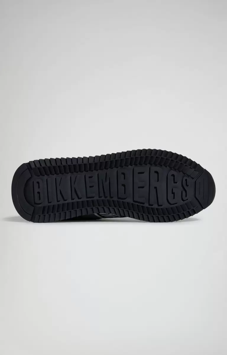 Navy/Grey/Black/Green Sneakers Mann Bikkembergs Puyol M Men's Sneakers - 2