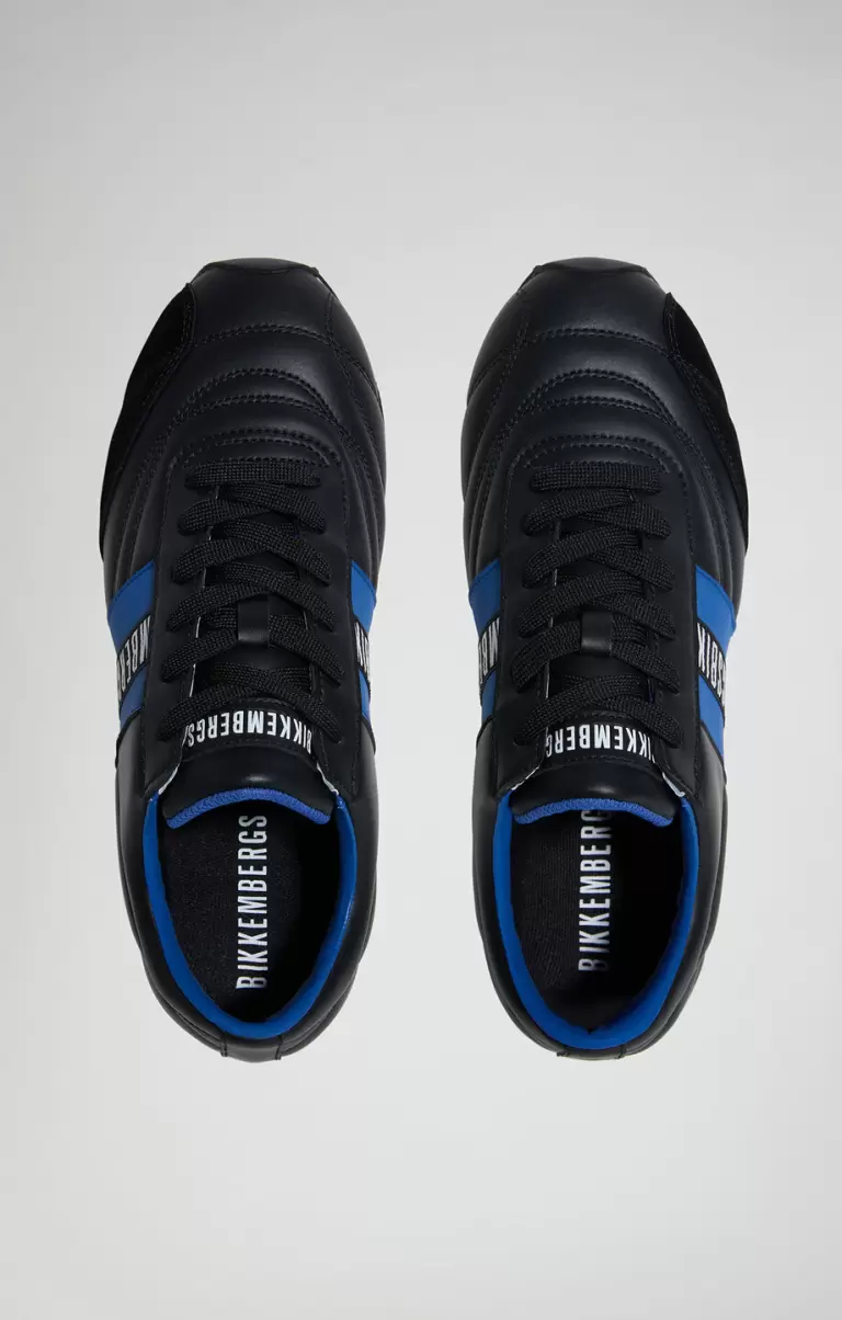 Mann Black/Bluette Sneakers Soccer M Men's Sneakers Bikkembergs - 3