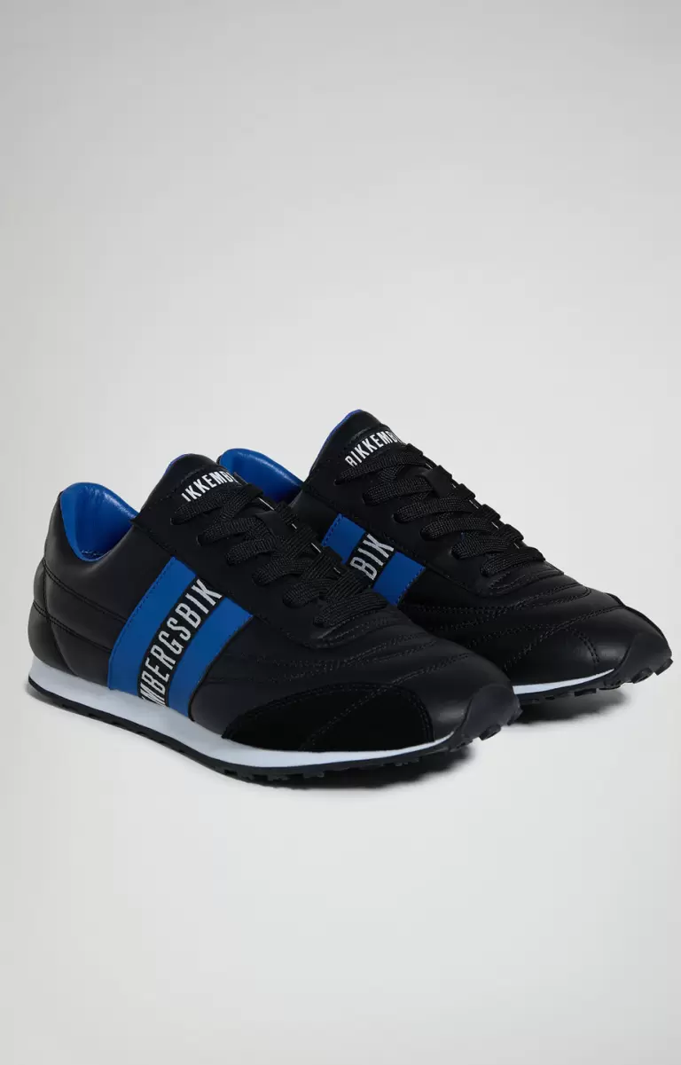 Mann Black/Bluette Sneakers Soccer M Men's Sneakers Bikkembergs