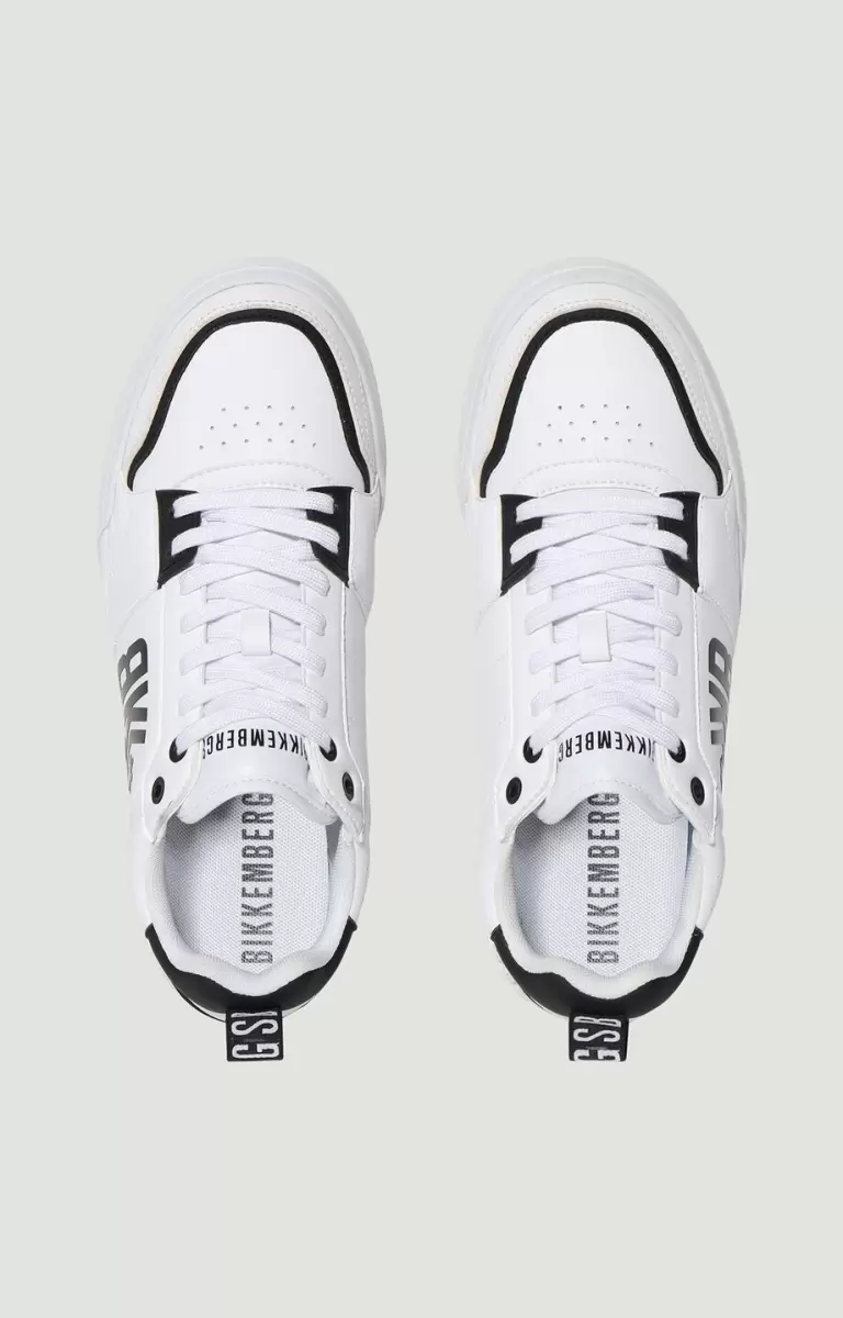 Men's Sneakers - Shaq M Sneakers Mann Bikkembergs White/Black - 3