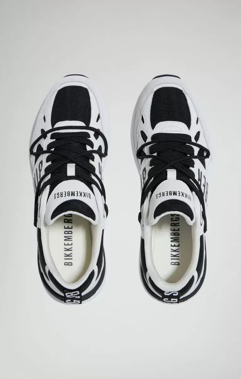 Bikkembergs Sneakers White/Black Mann Dunga M Men's Sneakers - 3
