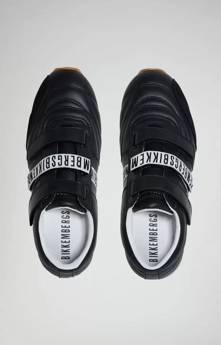 Sneakers Mann Soccer M Men's Sneakers With Strap Black Bikkembergs - 3