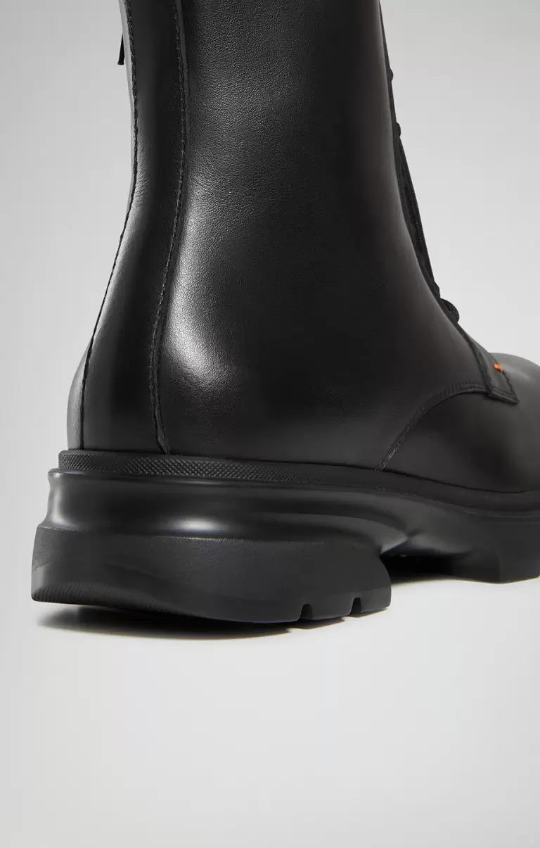 New City Men's Ankle Boots Mann Stiefel Bikkembergs Black - 3