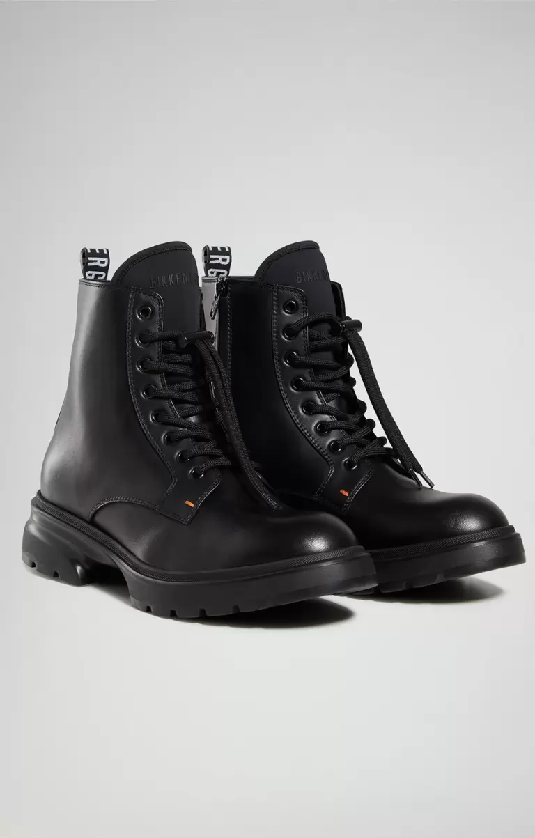 New City Men's Ankle Boots Mann Stiefel Bikkembergs Black