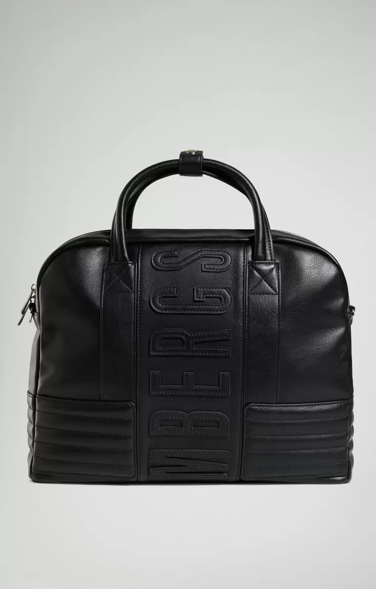 Eric Men's Briefcase Taschen Mann Black Bikkembergs