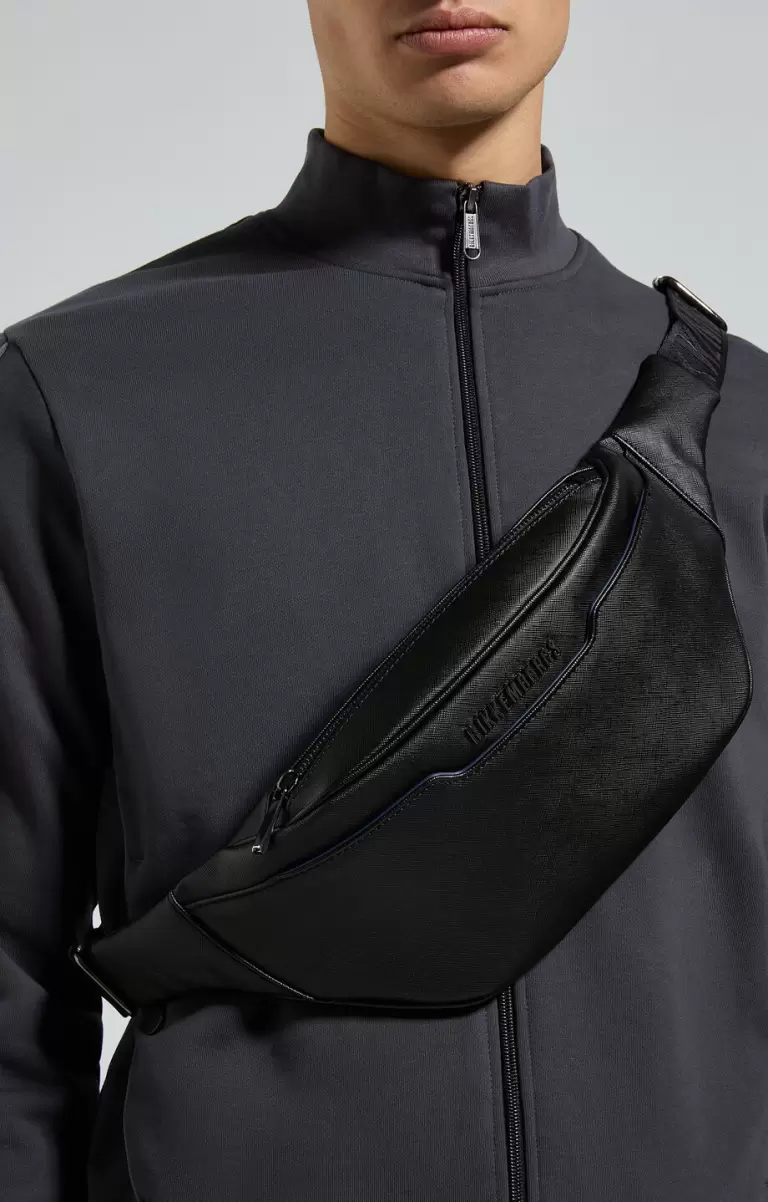 Briand Men's Belt Bag Mann Black Bikkembergs Taschen - 2