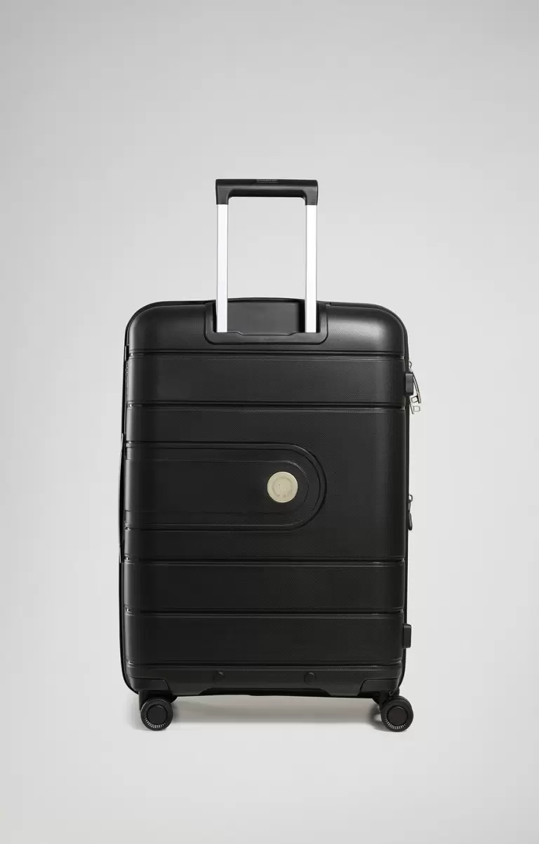 Adam Men's Suitcase Mann Black Bikkembergs Taschen - 1