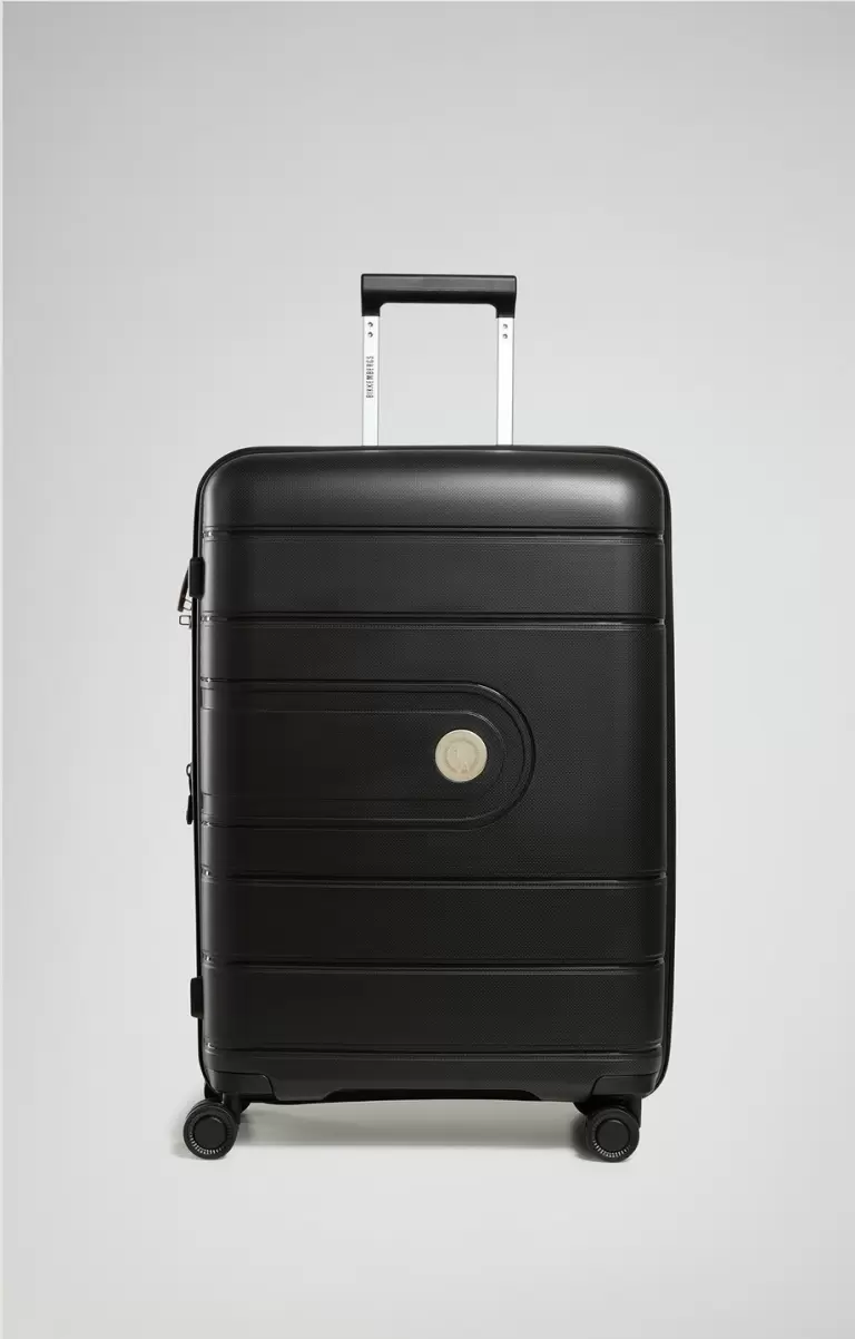 Adam Men's Suitcase Mann Black Bikkembergs Taschen