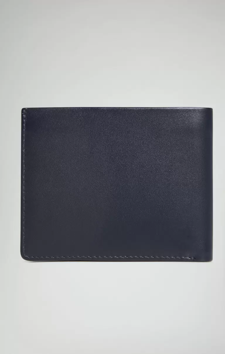 Geldbörsen Blue Bikkembergs Men's Wallet With Embossed Logo Mann - 1