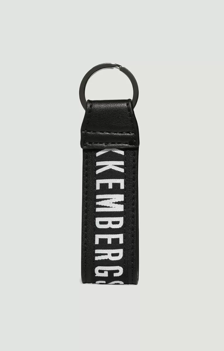 Bikkembergs Mann Keychains Navy Men's Eco Leather Keyholder - 1