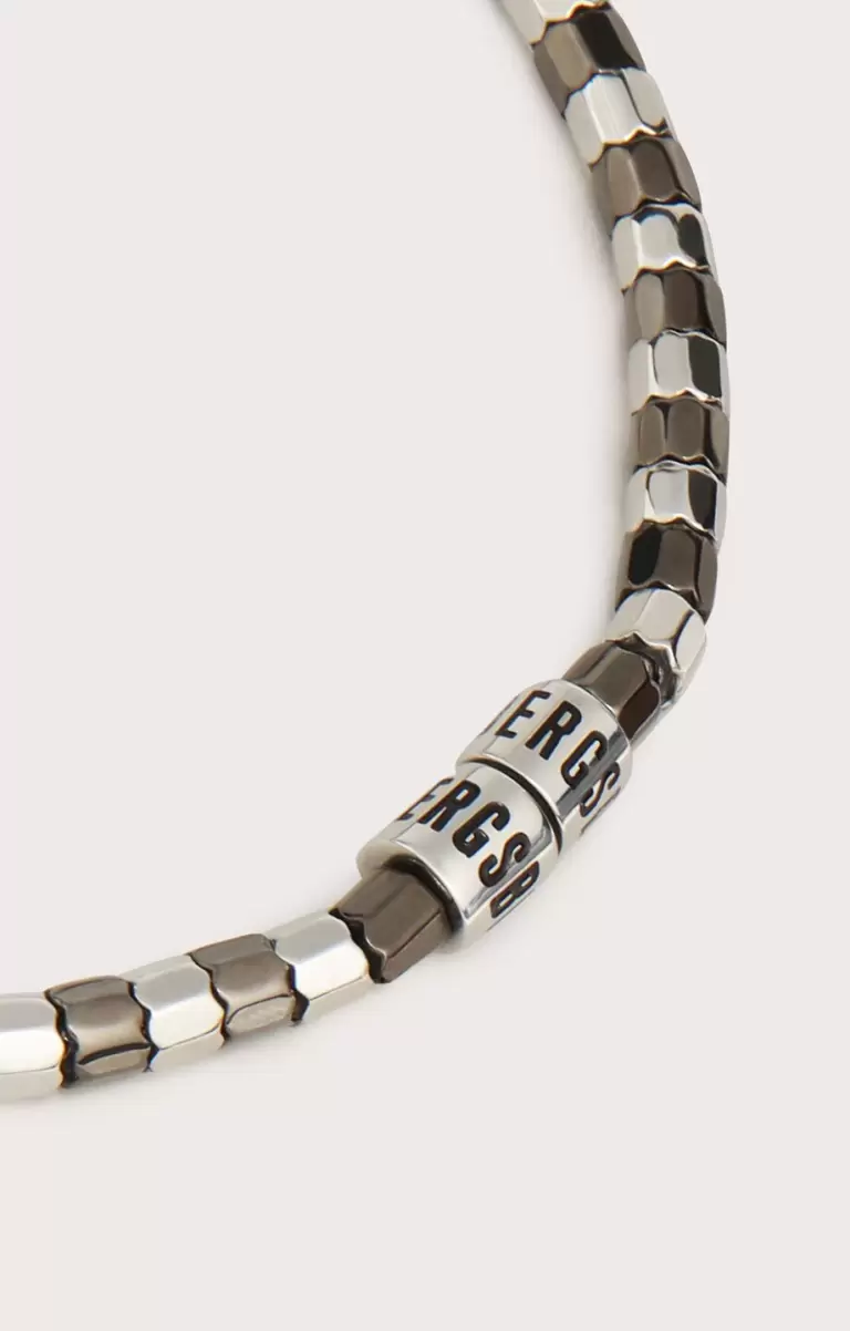 Bikkembergs Men's Bracelet With Two-Tone Elements 350 Mann Schmuck - 1