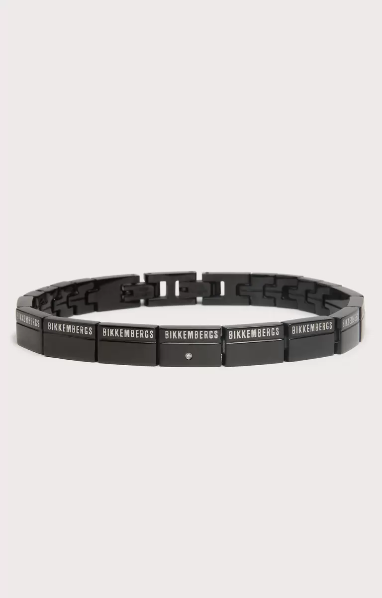 240 Mann Bikkembergs Men's Bracelet With Diamond Schmuck