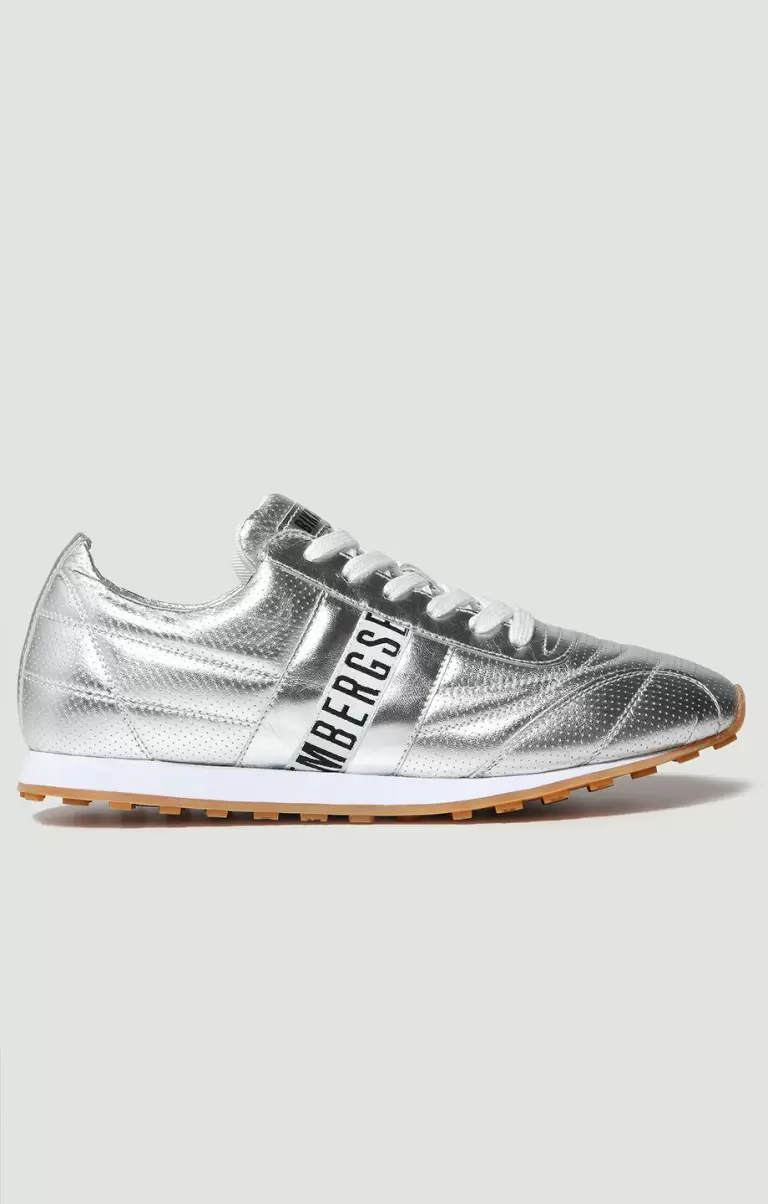 Bikkembergs Sneakers Frau Women's Sneakers - Soccer W Silver - 1
