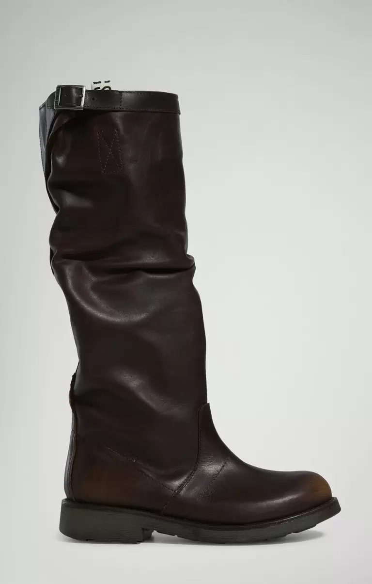 Bikkembergs Frau Gd Slouchy Women's Boots Stiefel Brown - 1