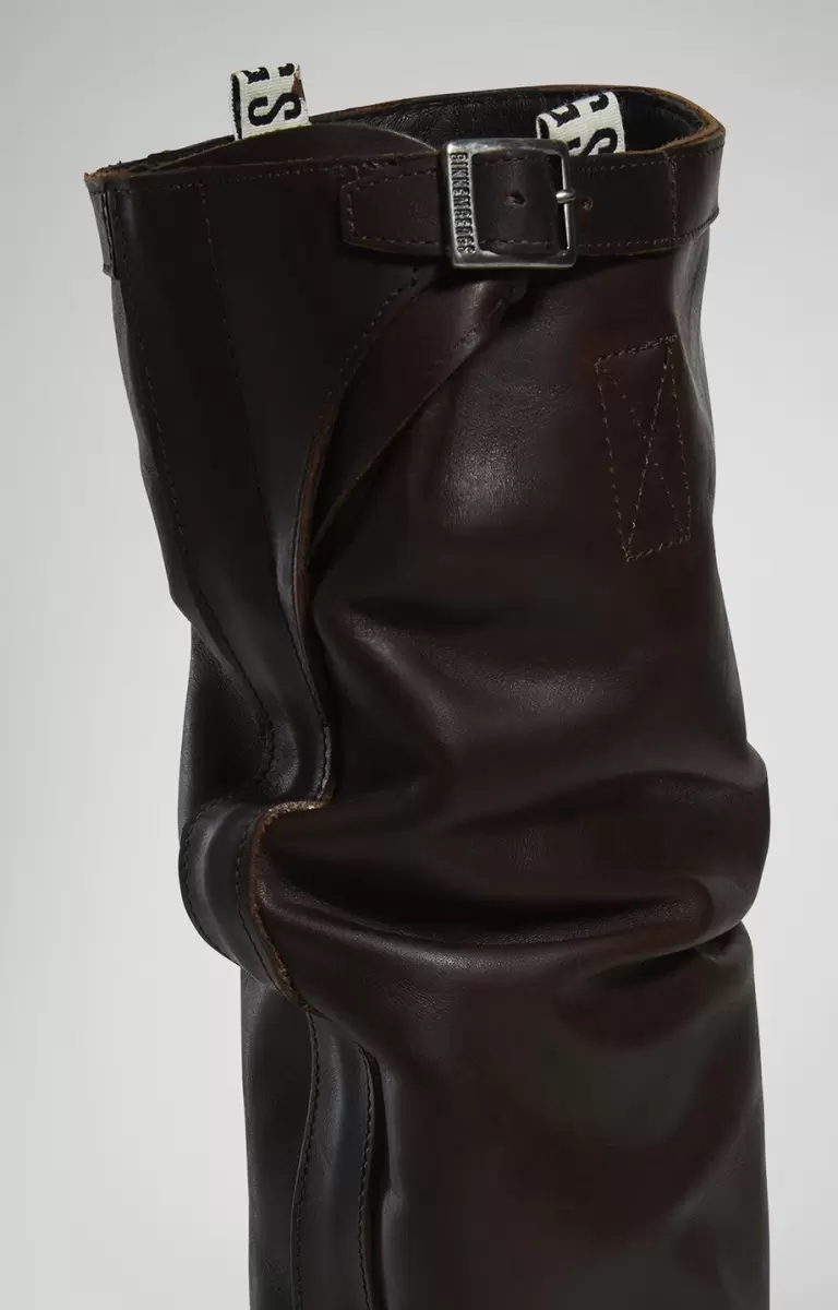 Bikkembergs Frau Gd Slouchy Women's Boots Stiefel Brown - 3