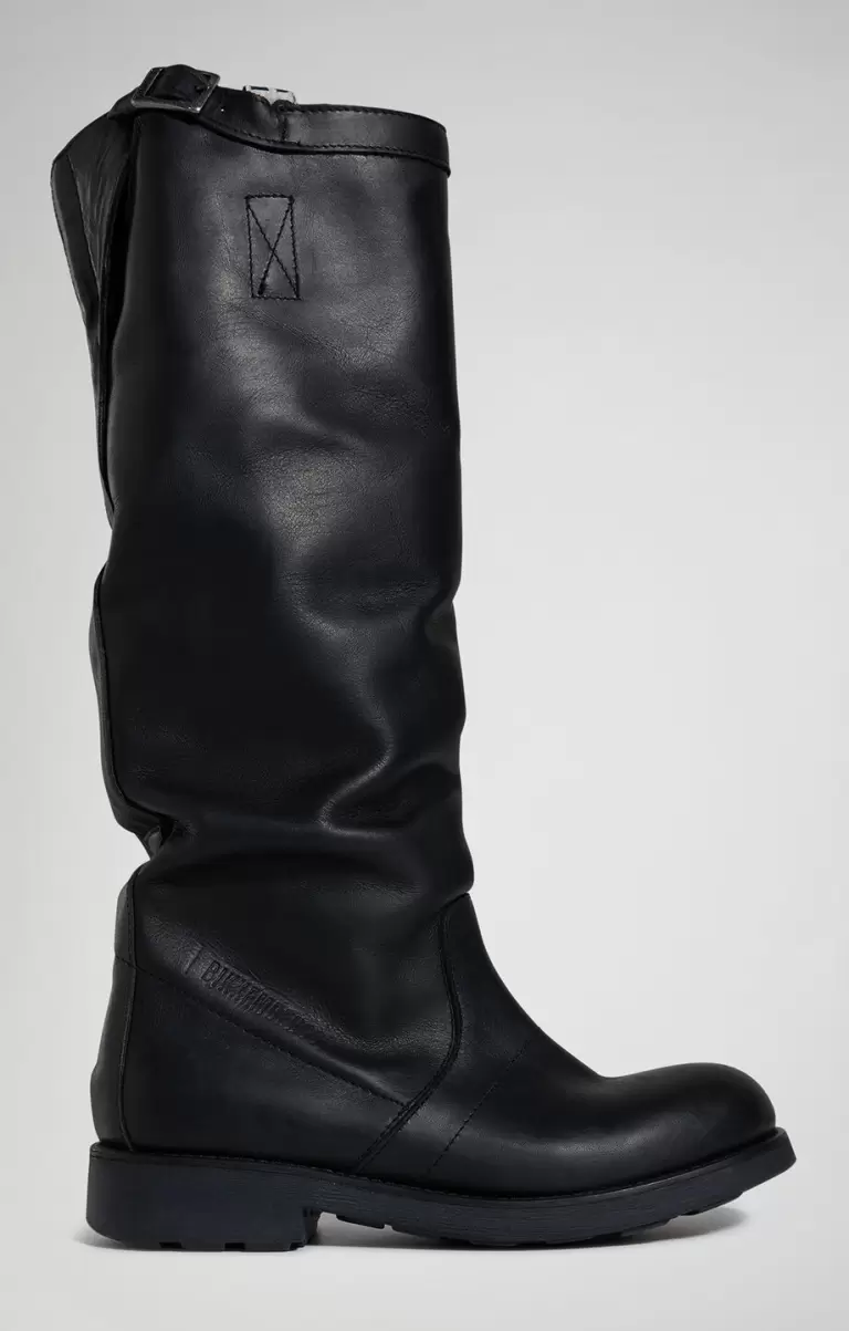 Stiefel Bikkembergs Black Gd Slouchy Women's Boots Frau - 1
