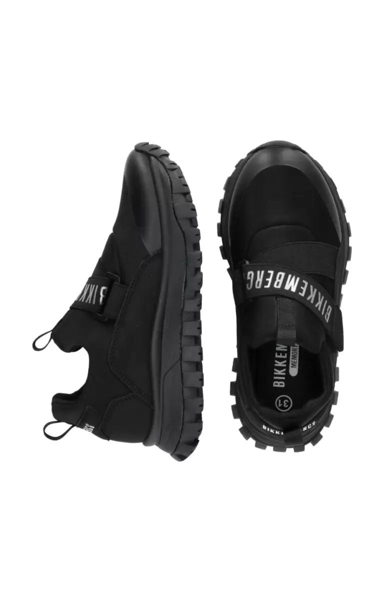 Junior Shoes (8-16) Black Bikkembergs Kind Slip-On Boy's Sneakers - Gregory - 2
