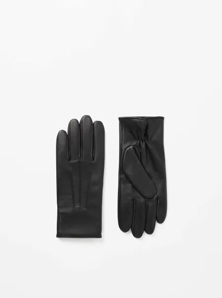 Hersteller Beanies & Handschuhe Black Garvin Handschuh Herren Tiger Of Sweden