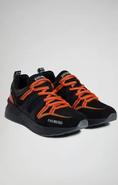 Mann Bikkembergs Sneakers Black/Orange Dunga M Men's Sneakers