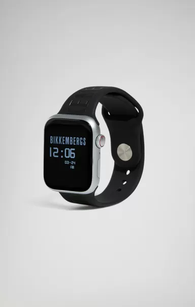 Mann White Smartwatch Wireless Charging Uhren Bikkembergs