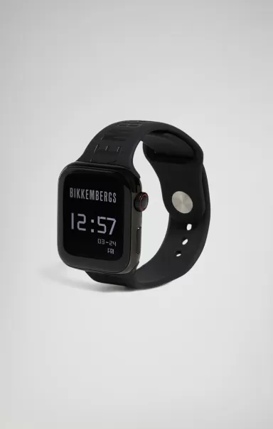 Smartwatch Wireless Charging Uhren Black Mann Bikkembergs