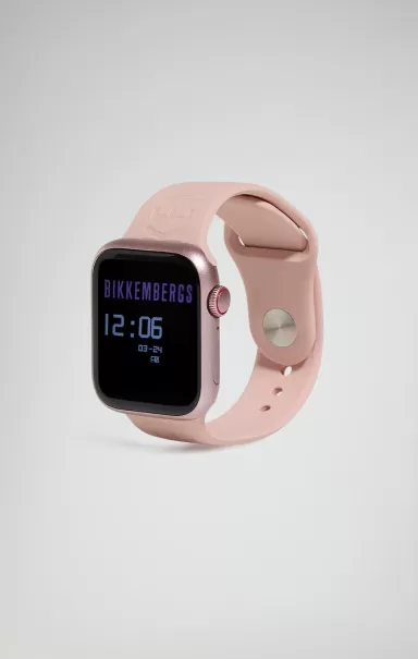 Pink Mann Smartwatch Wireless Charging Uhren Bikkembergs