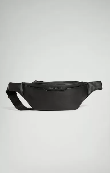 Briand Men's Belt Bag Mann Black Bikkembergs Taschen