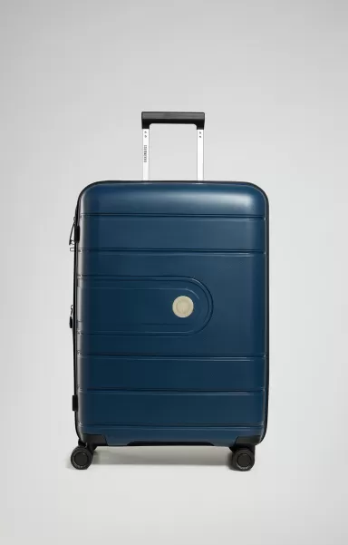 Blue Bikkembergs Adam Men's Suitcase Taschen Mann