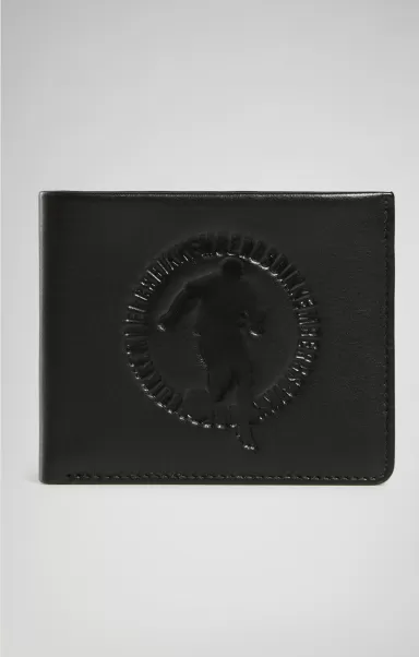 Geldbörsen Bikkembergs Mann Black Men's Wallet With Embossed Logo