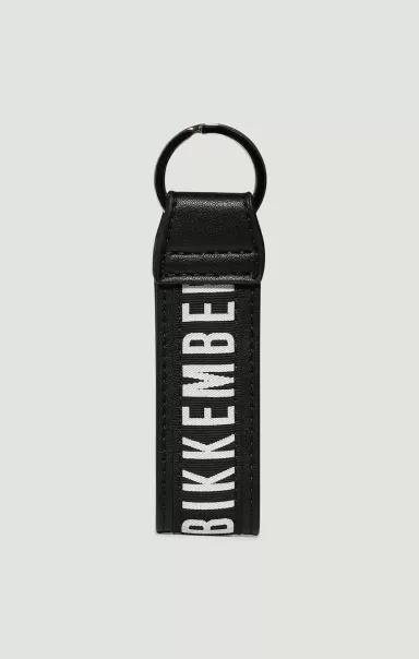Bikkembergs Mann Keychains Navy Men's Eco Leather Keyholder