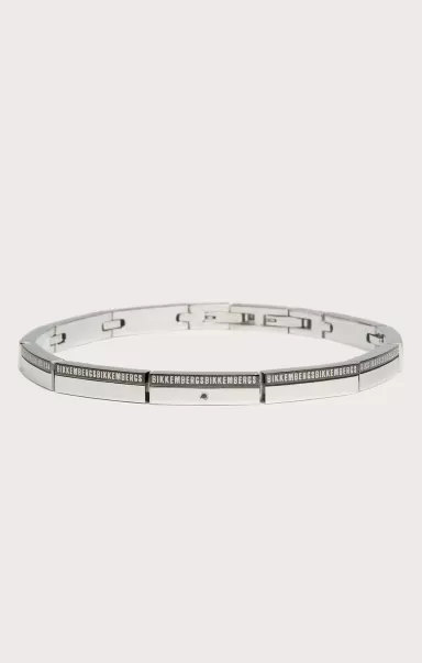 Mann Bikkembergs Slender Men's Bracelet With Diamond 086 Schmuck