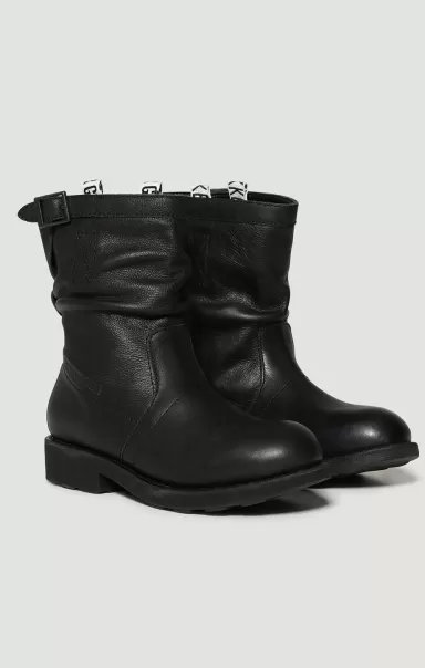 Bikkembergs Frau Black Women's Slouchy Boots - Violante Stiefel